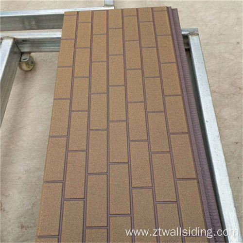 Environmental Heat Insulation Exterior PU Sandwich Panel